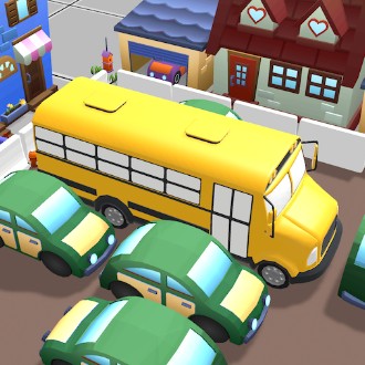 Car Parking Jam-Bus Mania